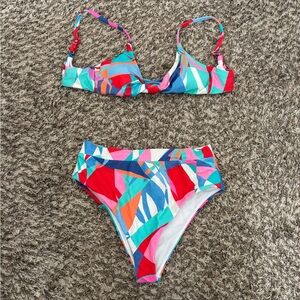 Multi Colored Bikini